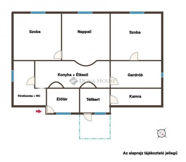 Elad� fel�j�tott csal�di h�z T�tt�s�n