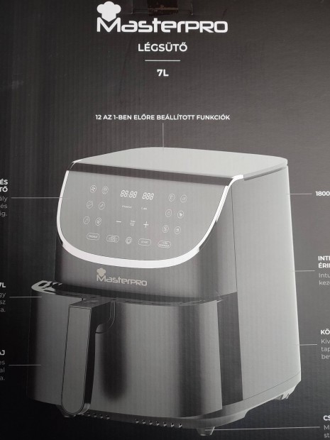Eladó forrólevegős fritőz, forrólevegős sütő,air fryer