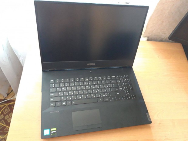 Elad gamer laptop Lenovo Legion Y540 17' col, i7, 16gbram, gtx 1660ti