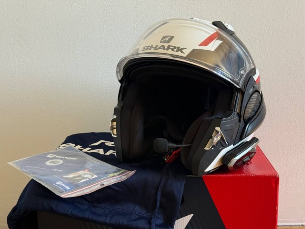 Elad� garanci�lis Shark Evo GT Sean buk�sisak + Sena 50R Harman Kardon