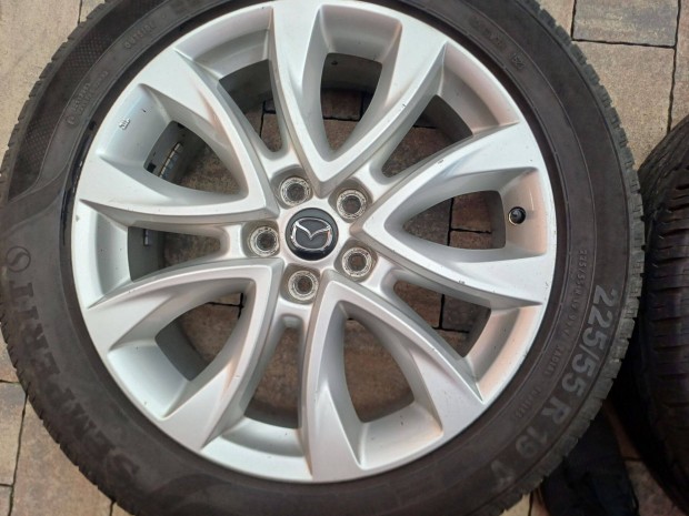 Eladó gyári alufelni garnitúra Mazda CX5-7Jx19-ET-50-5x114,3