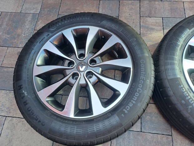 Eladó gyári alufelni garnitúra Renault-61/2Jx17-ET-40-5x114,3