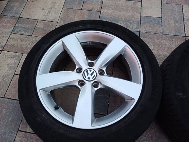 Eladó gyári alufelni garnitúra Vw/Seat,-7Jx17-ET-39-5x112