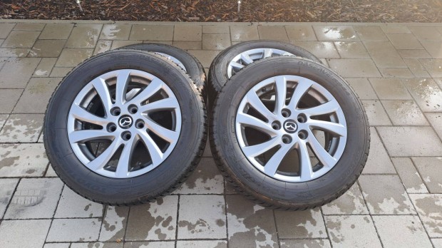 Eladó gyári mazda felni téli gumival, Tpms guminyomás érzékelővel