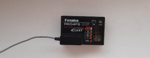 Elad hasznlt Futaba R604FS 4 csatorns Fasst rendszer auts vev