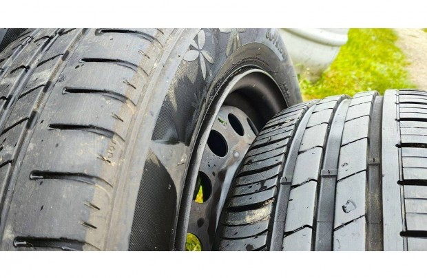 Eladó használt Hankook 185/65/R15 88T nyárigumi felni-vel 4x114,3