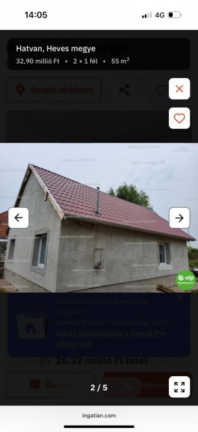 Elad� h�z hatvan