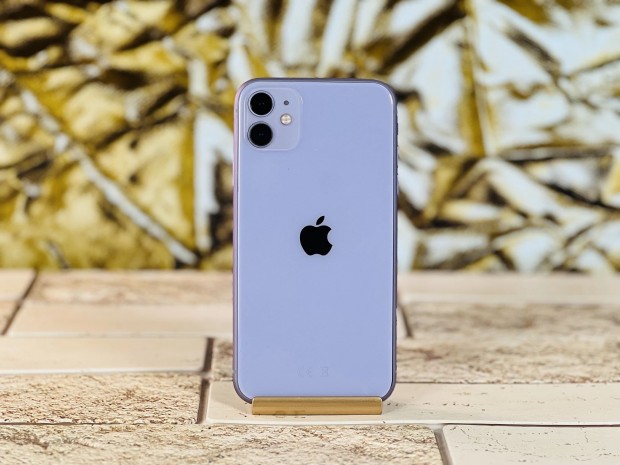 Elad iPhone 11 64 GB Purple 100% akku, szp llapot - 12 H GARANCIA