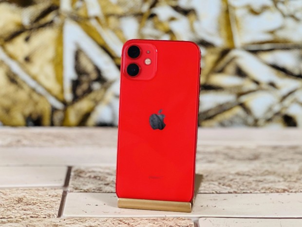 Elad iPhone 12 Mini 64 GB PRODUCT RED 100% akku, szp llapot - 12