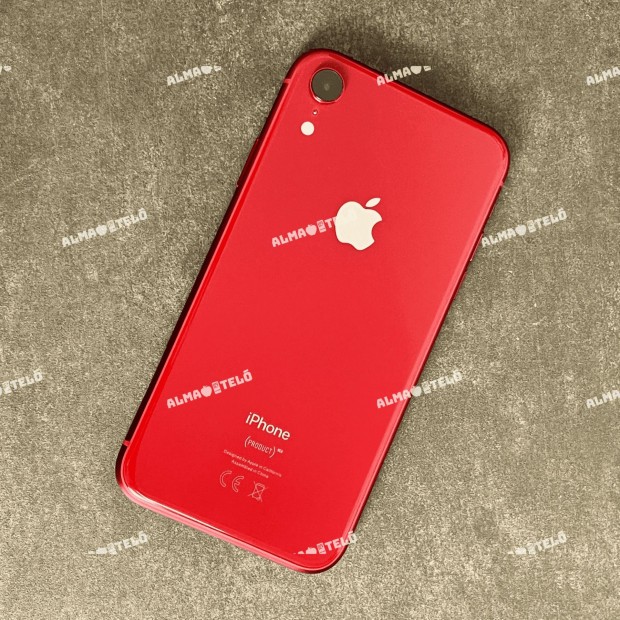 Elad iPhone XR 256 GB PRODUCT RED szp llapot - 12 H GARANCIA