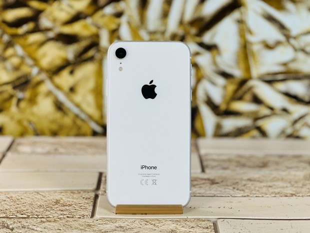 Elad iPhone XR 64 GB White 100% akku, szp llapot - 12 H GARANCIA