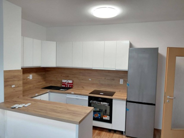 Elad� ig�nyesen fel�j�tott t�glalak�s a Damjanich Lak�parkban