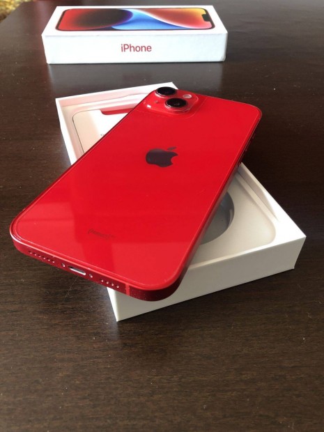 Elad iphone 14 Plus Red 256 GB Fggetlen