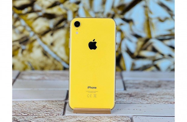 Elad iphone XR 128 GB Yellow szp llapot - 12 H Garancia - L4449