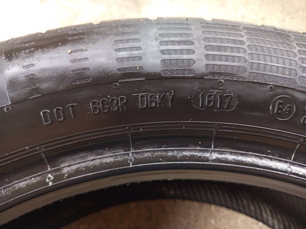 Elado jo allapotu Continental nyari gumi R17 215/55 Dot 16/17 