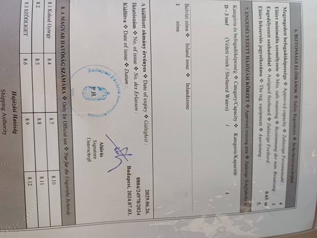 Elad kis kabinos haj!