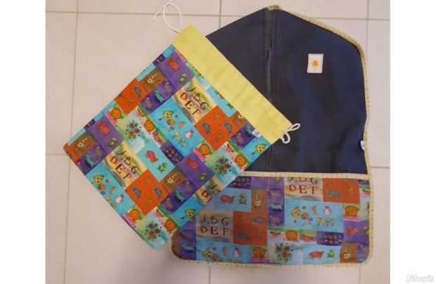 Eladó kisgyerek unisex ovis ruhatartó + tornazsák