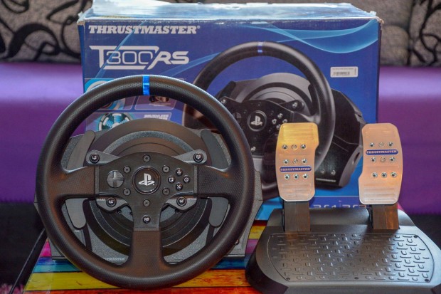 Elad kitn Thrustmaster T300 RS kormny! PS5 PS4 PC