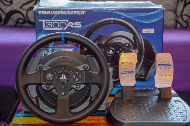 Elad kivl Thrustmaster T300 RS kormny! PS5 PS4 PC