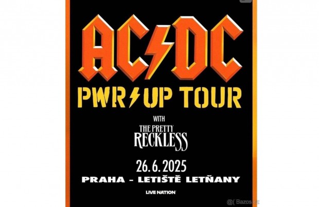 Eladó koncertjegyek AC/DC Prága 26.6.2025