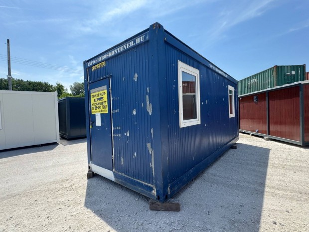 Eladó konténer irodakonténer lakókonténer raktárkonténer szigetelt