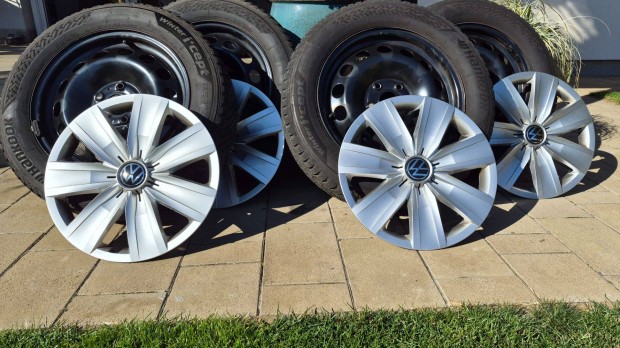 Elad lemezfelnis tli szett, Hankook gomikkal, + Gyri VW dsztrcsk