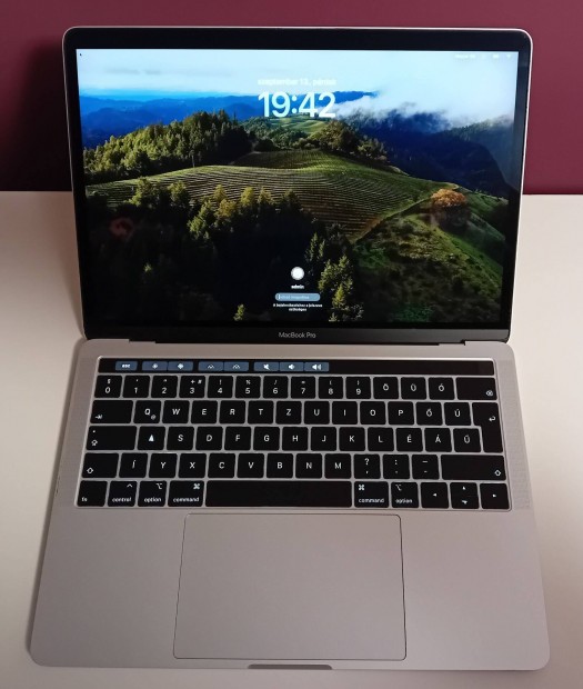 Elad megkmlt Macbook Pro 2018 (i5, 8GB RAM, 250GB SSD)