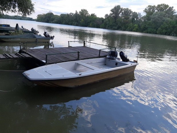 Eladó megkímélt állapotú 2019-es HY 5.0 Fish motorcsónak