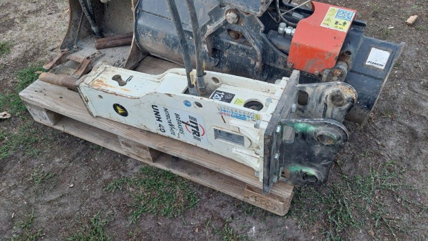Eladó minikotró bontókalapács ITR UNH 40 törőfej