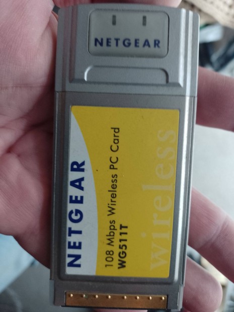 Elad netgear 108Mbps wireless pc card Zalaegerszegen