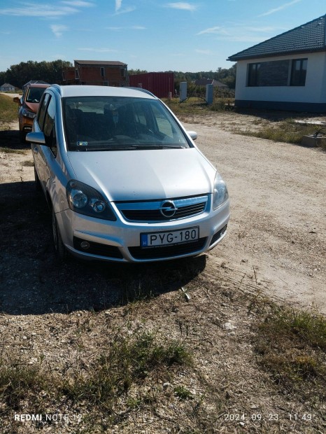 Elad opel Zafira 1.8benzin,2007-es,33100km