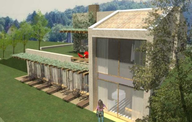 Elad� panor�m�s telek Als��rs�m