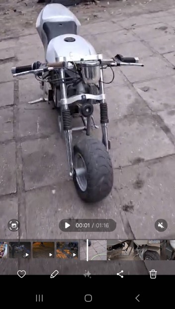 Elad pocket bike benzines kis motor