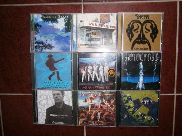 Elado pop rock cd lemezek