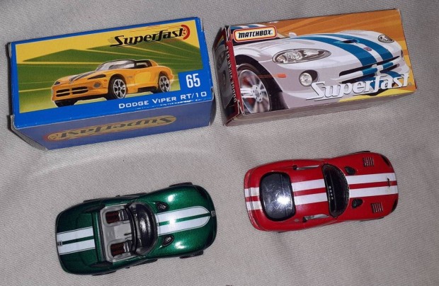 Elad prmium gumikerekes Matchbox Superfast Dodge Viper