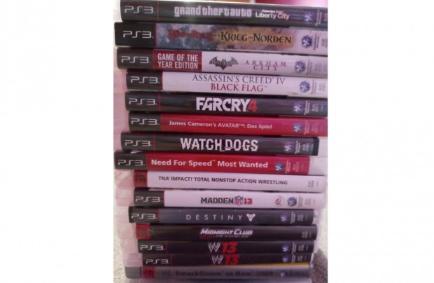 Eladó ps3 játékok