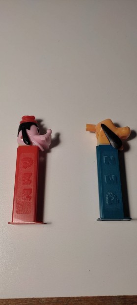 Elad rgi retro PEZ cukorka tart Goofy, Pluto Walt Disney