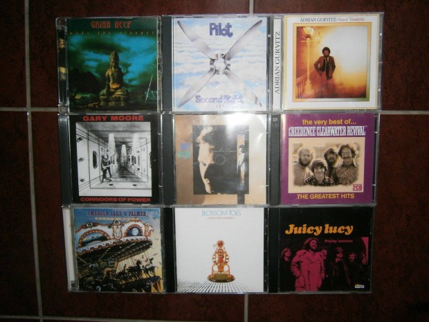 Elado rock cd lemezek