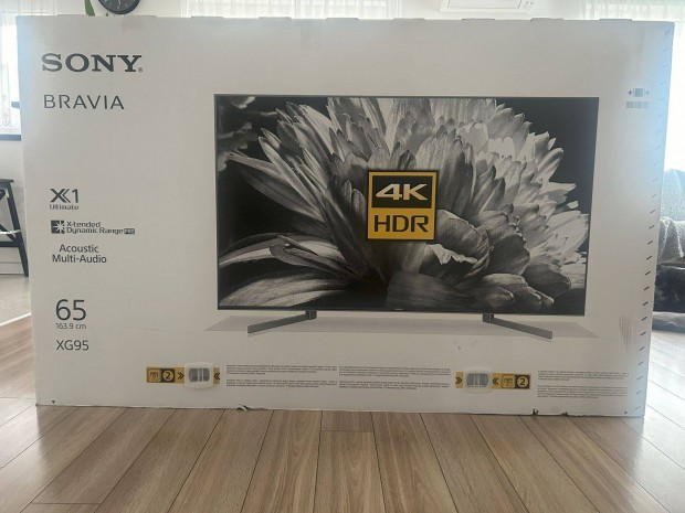 Elad rossz TV Sony KD-65XG9505, dobozban, minden tartozkkal
