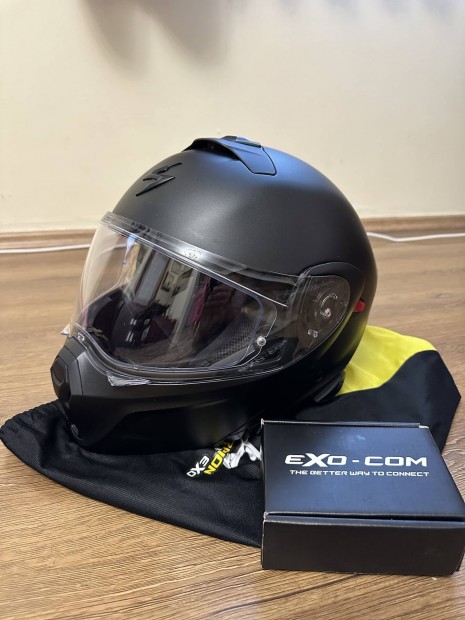 Eladó scorpion exo 930 smart bukósisak xl gyári kommunikációval
