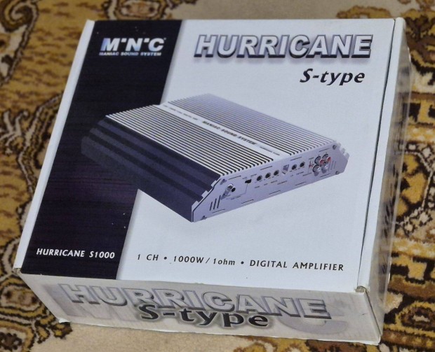 Eladó sosem használt autós erősítő Szettbe vettem egy MNC Hurricane S5