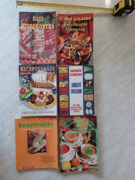 Eladó szakácskönyv csomag Zalaegerszegen