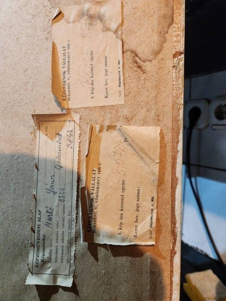 Elad� szign�zott festm�ny!