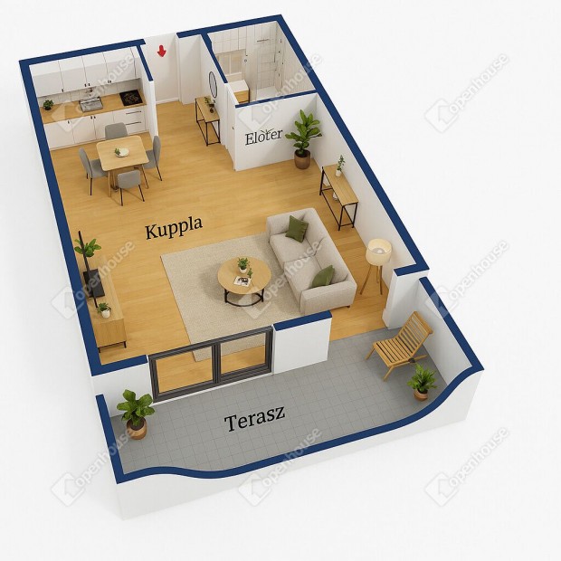 Elad� t�rsash�zi lak�s