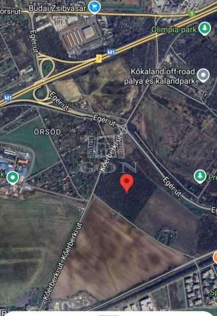 Elad� telek Budapest XI. ker�let, Eg�r �t