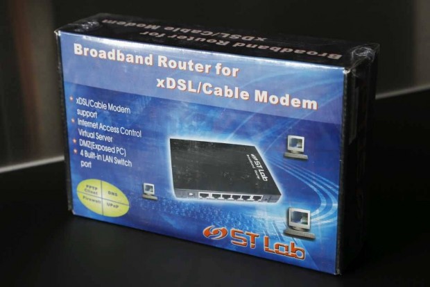 Elad teljesen j, flis ST-LAB IPR-4P-EUR-1 Broadband Router