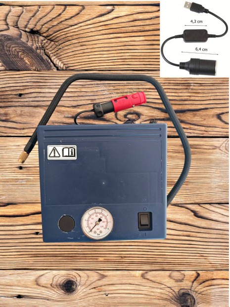 Elad� t�k�letesen m�k�d� Terra-S kompresszor adaptert�ml�vel