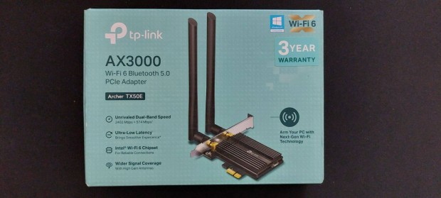 Elad tp link archer tx50e wi-fi 6 ax3000