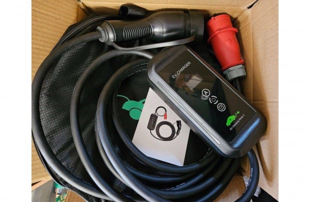 Elad j 10m EVSE EV tlt Type 2 3 fzis (11KW) 8-16A +fali tart