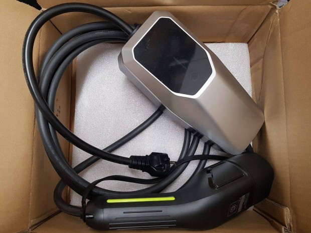 Eladó új 4m EVSE EV töltő Type 2 1 fázis (3, 6kw) 6-16A EU dugó elektr